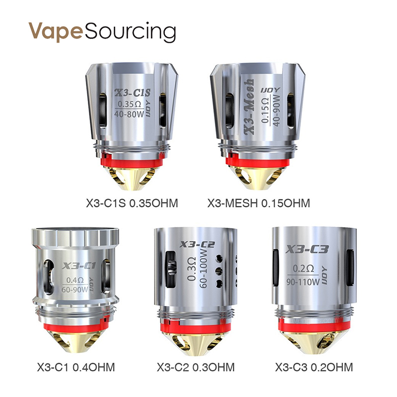 IJOY Captain X3 Replacement Coil 3pcs