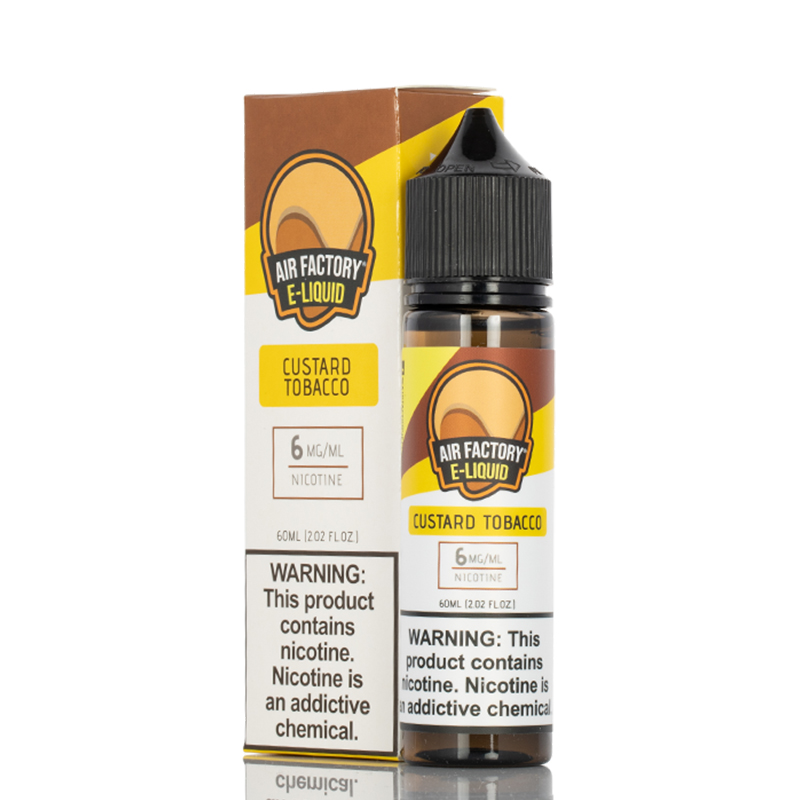 Air Factory Custard Tobacco E-juice 60ml