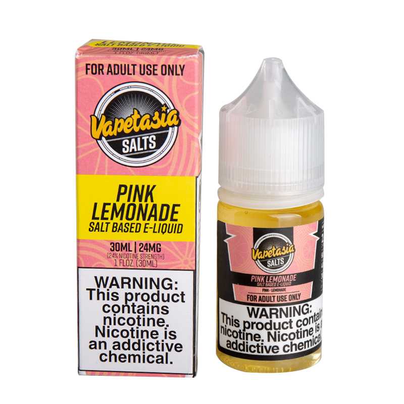 Vapetasia Salts Pink Lemonade E-juice 30ml