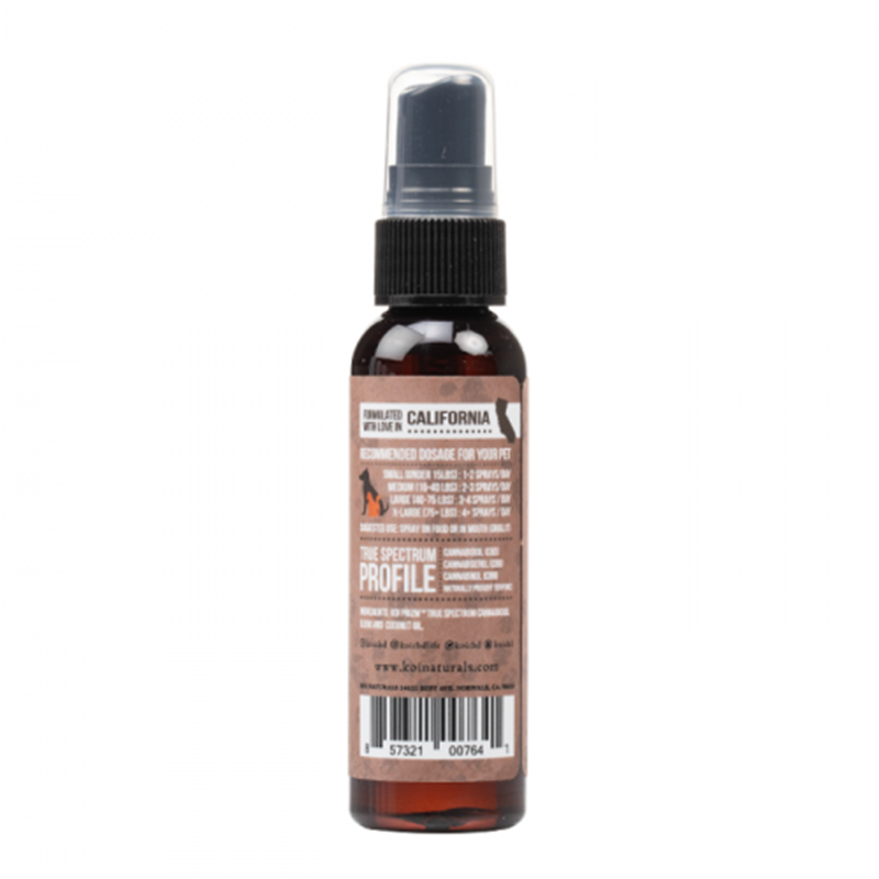 Koi CBD Full Spectrum CBD Pet Spray 60 ml