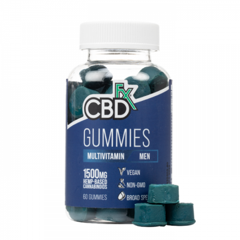 CBDfx CBD Gummies With Multivitamin For Men 1500mg