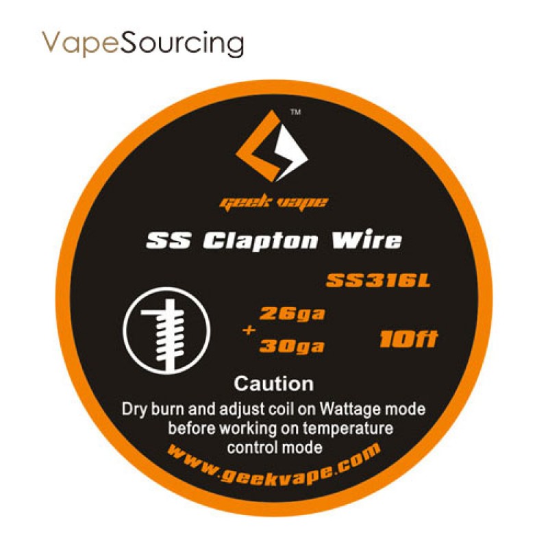 Geekvape Clapton SS316 (TC Wire)