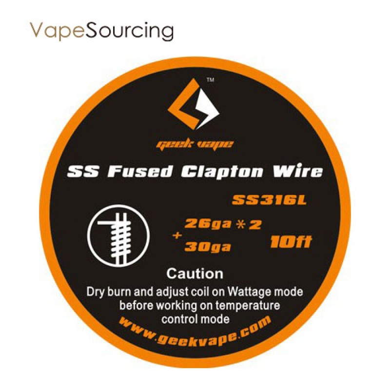 Geekvape Clapton SS316 (TC Wire)