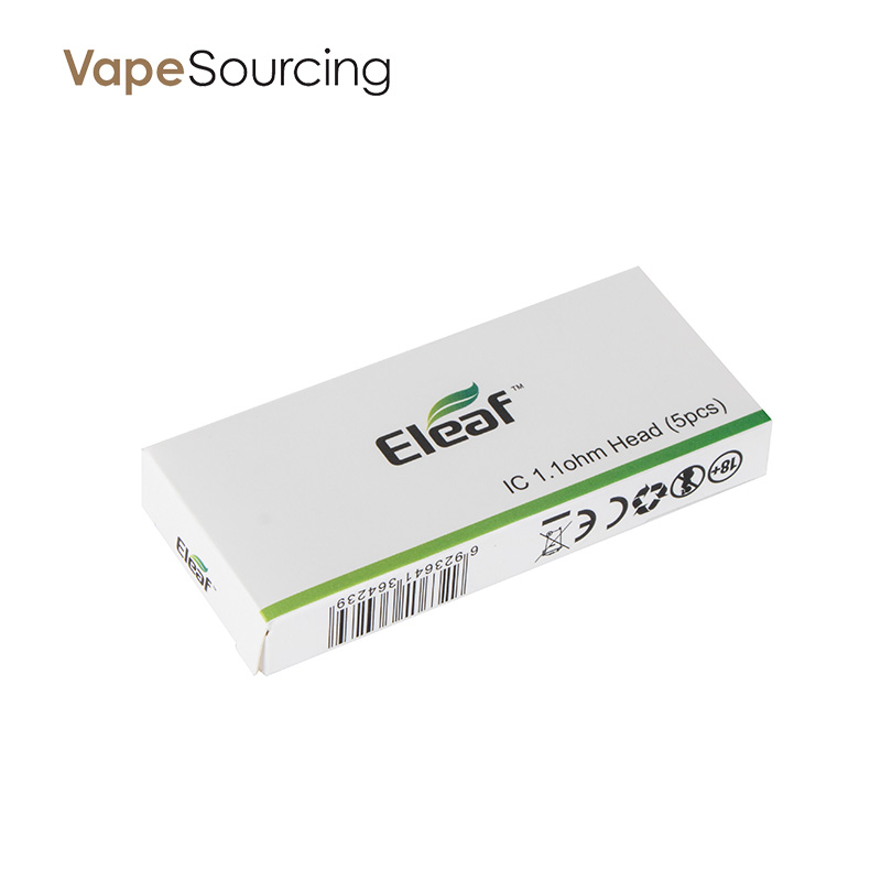 Eleaf IC 1.1ohm Coil Head (5pcs/pack) (Fit for iCare kit / iCare solo / iCare 140 / iCare 160 / iCar