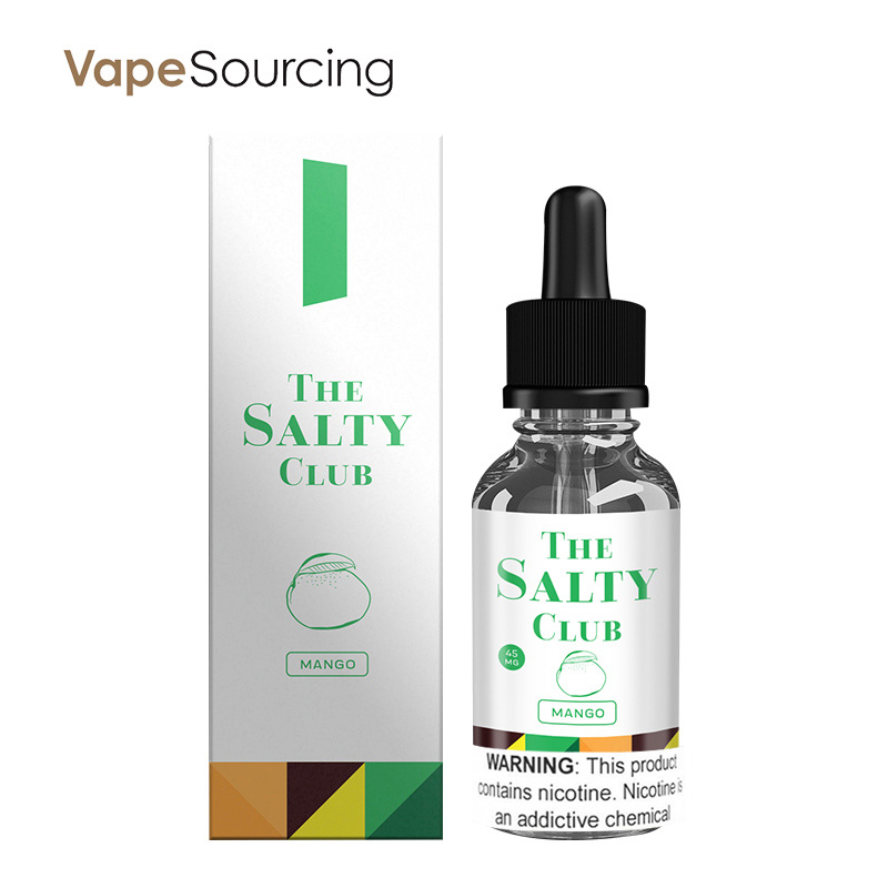 The Salty Club Mango E-juice 30ml (U.S.A. Warehous...