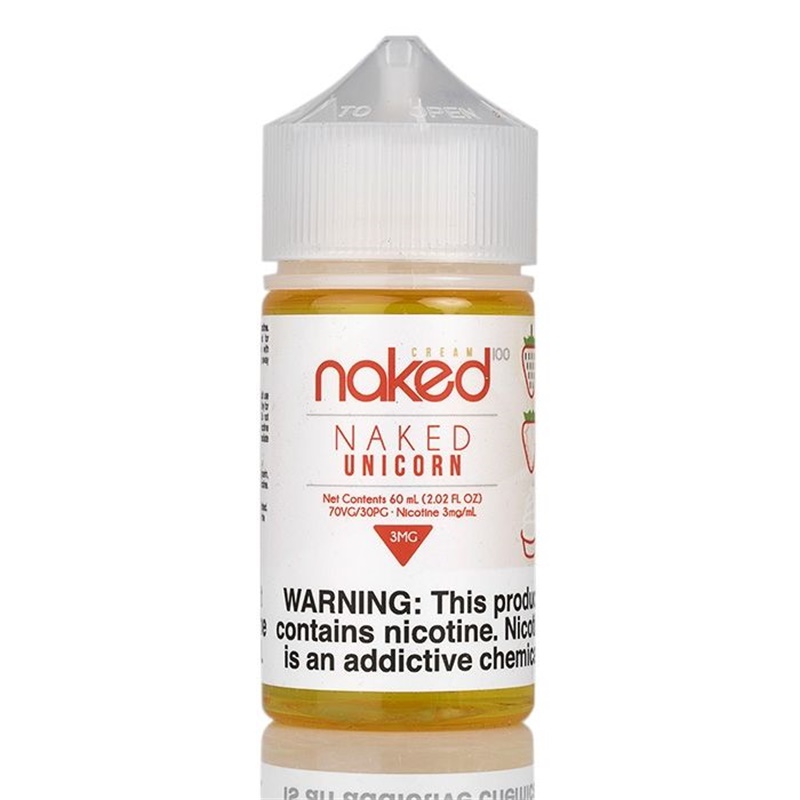 Naked 100 Cream Strawberry (Naked Unicorn) E-juice 60ml