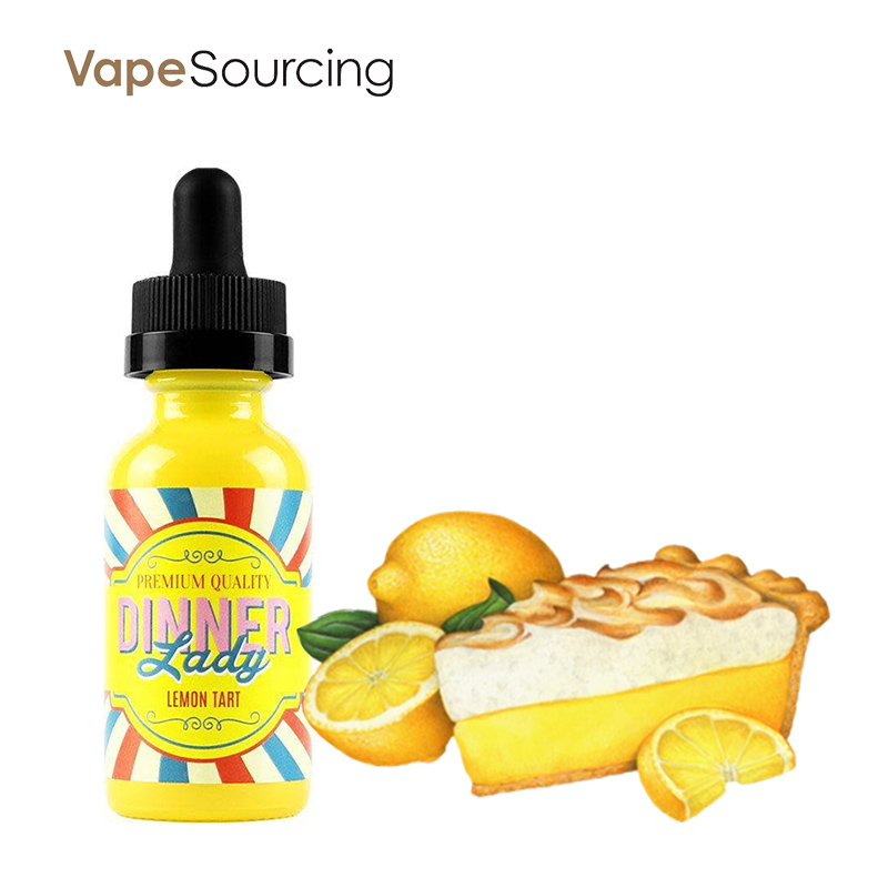 Dinner Lady Lemon Tart E-juice 60ml(U.S.A. Warehouse)