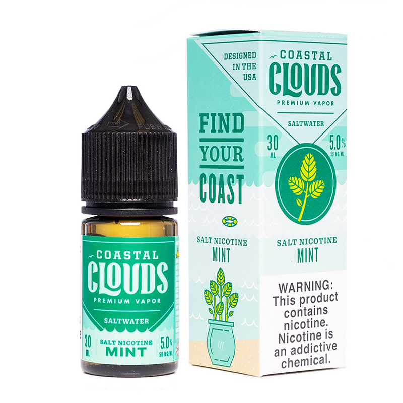 Coastal Clouds Saltwater Mint E-juice 30ml