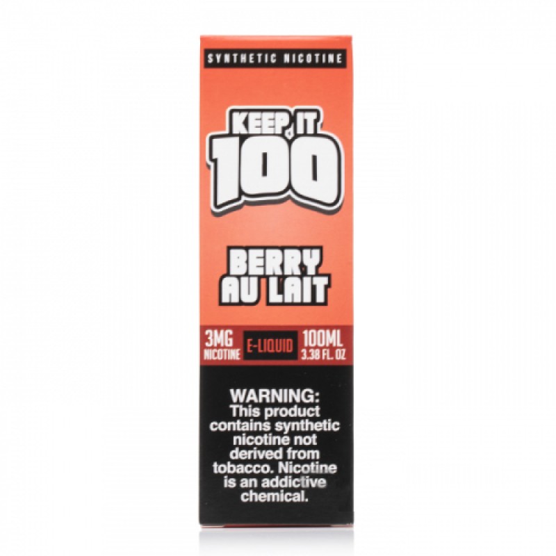Keep It 100 Berry Au Lait E-juice 100ml