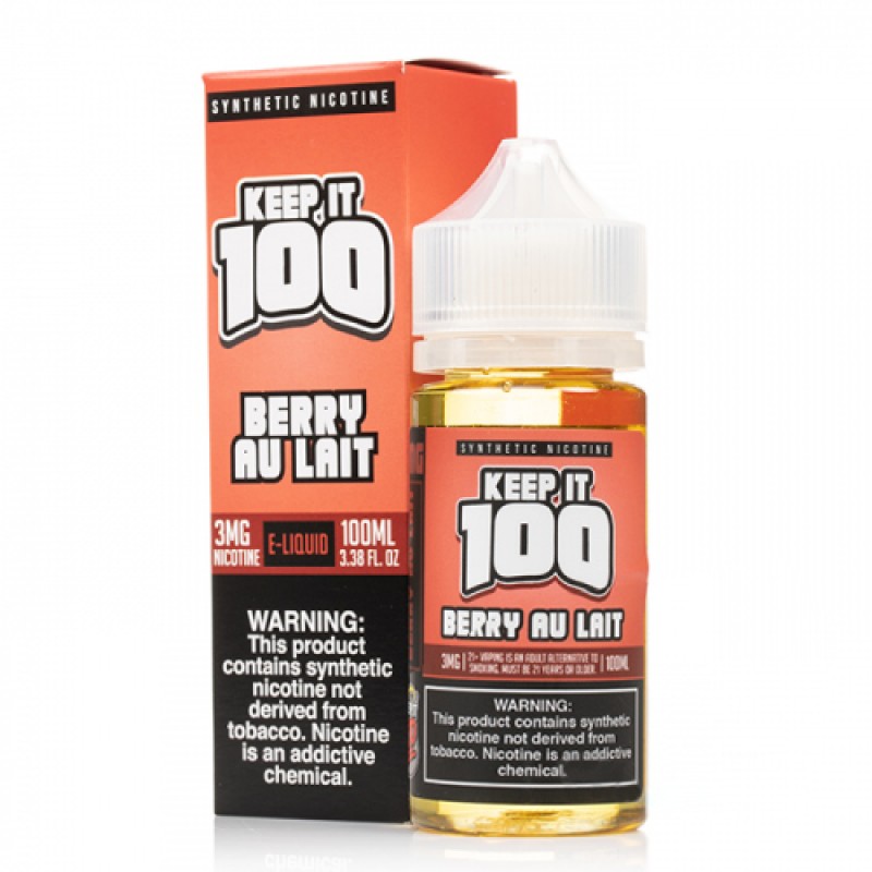 Keep It 100 Berry Au Lait E-juice 100ml