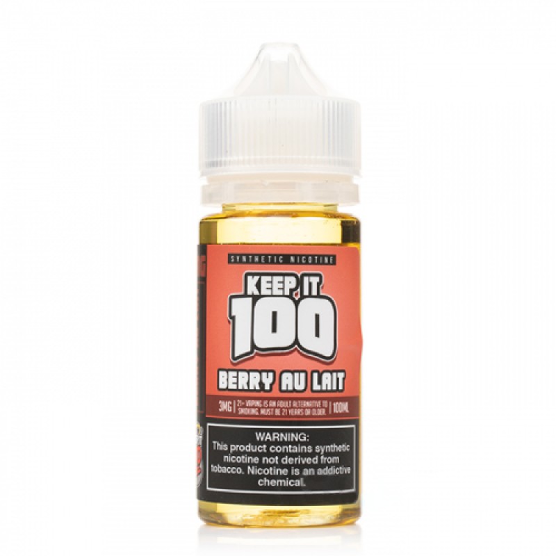 Keep It 100 Berry Au Lait E-juice 100ml