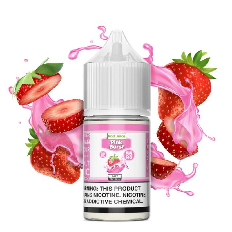 Pod Juice Salts Series Pink Burst E-juice 30mL