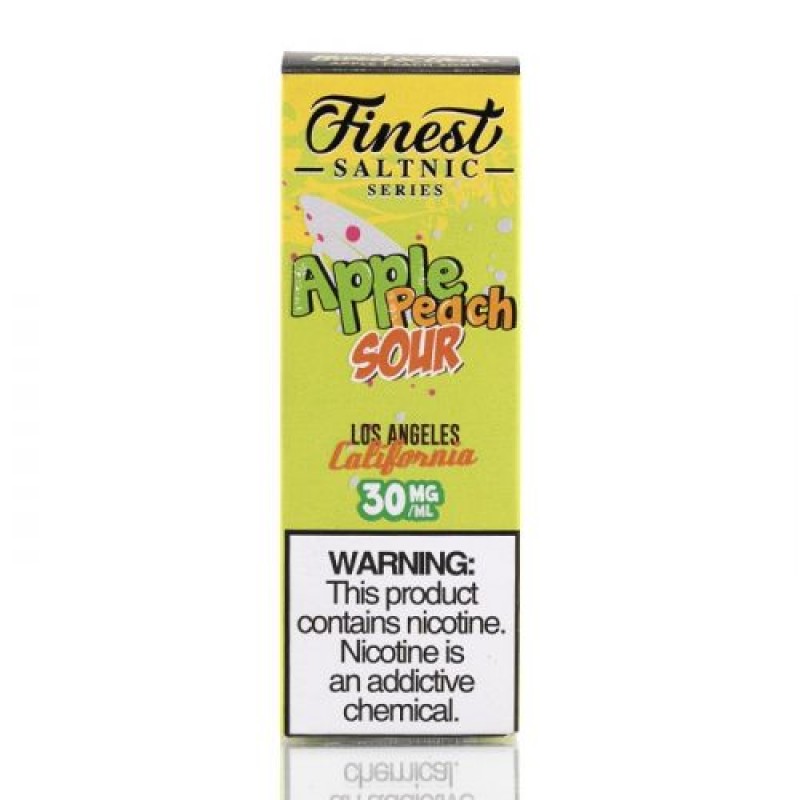 The Finest SaltNic Series Apple Peach Sour Rings E-juice 30ml