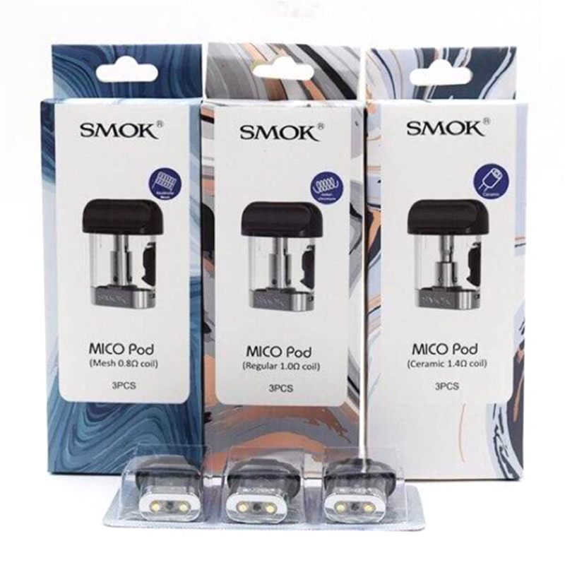 SMOK MICO Replacement Pod Cartridge 1.7ml (3pcs/pa...