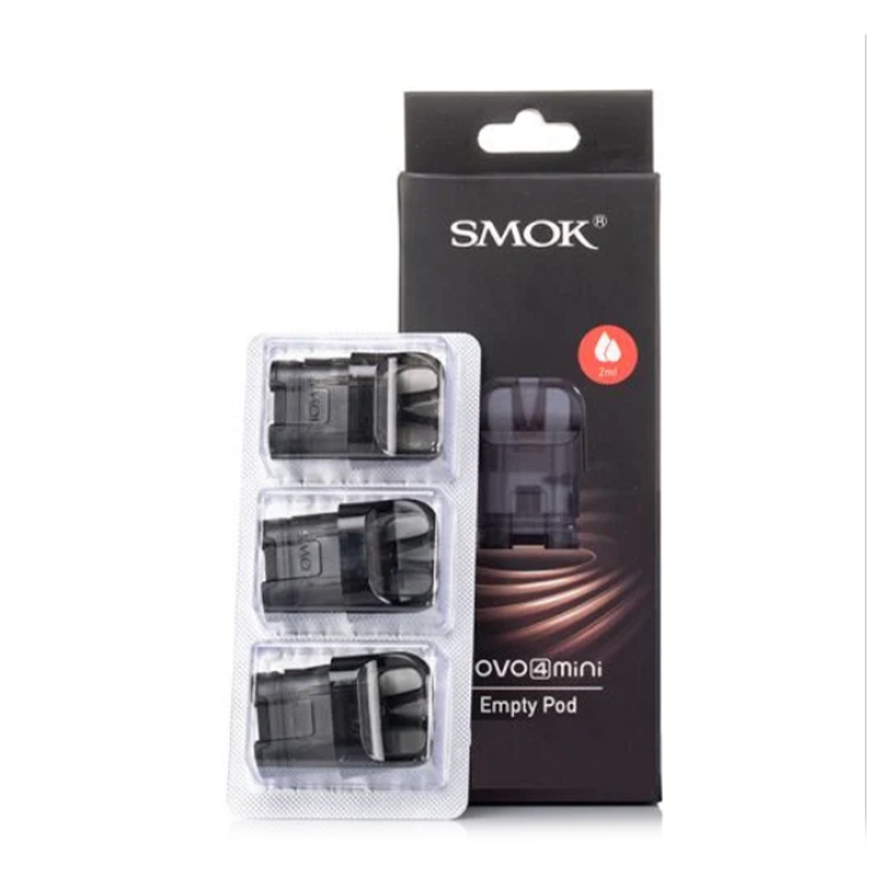 SMOK Novo 4 Mini Empty Pod Cartridge 2ml (3pcs/pac...