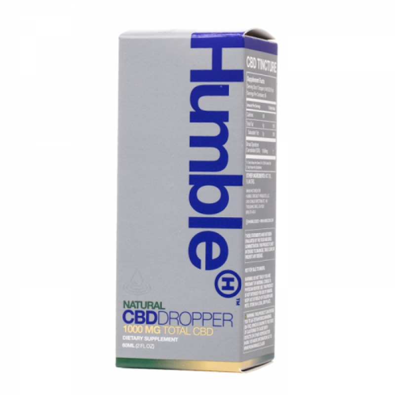 Humble CBD Natural CBD Dropper 60ml