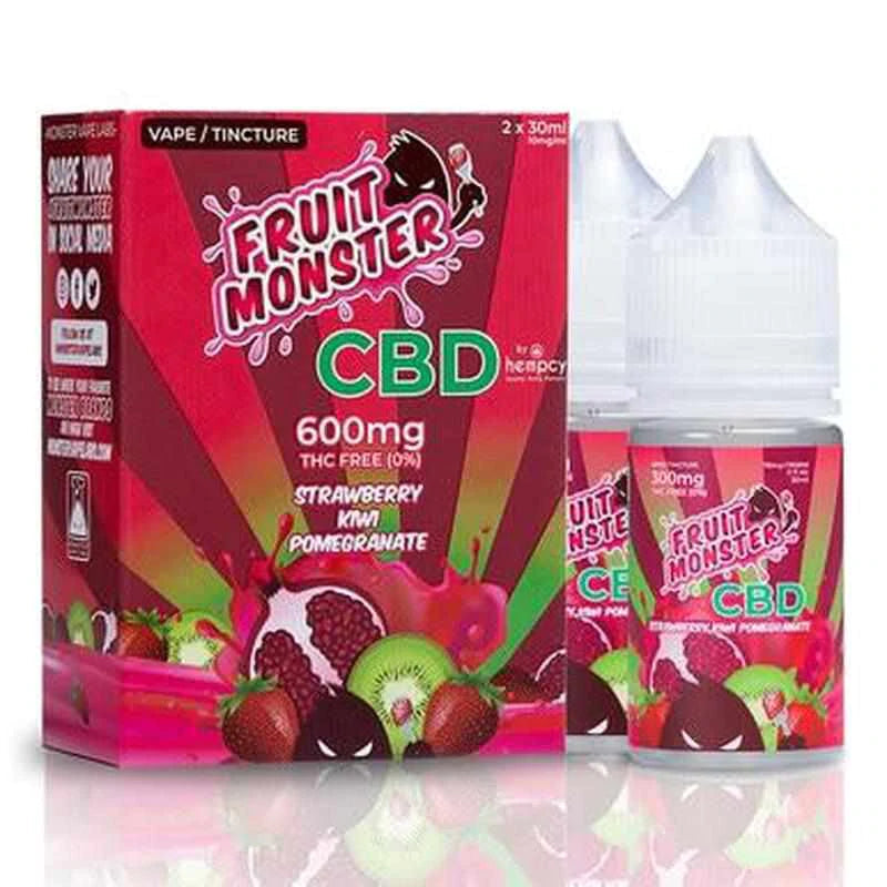 Fruit Monster Strawberry Kiwi Pomegranate CBD E-ju...
