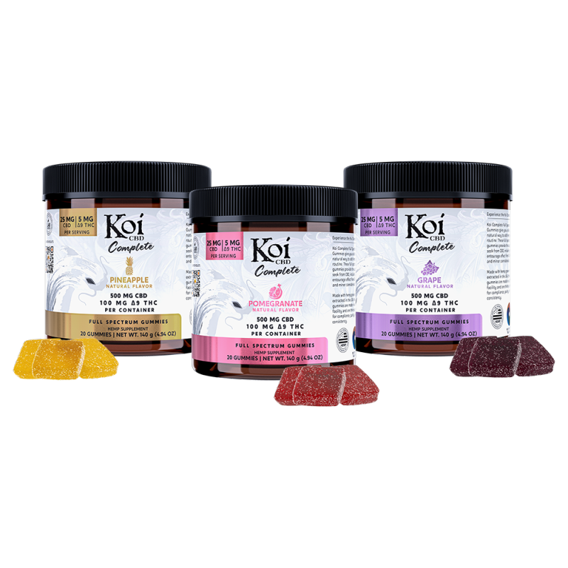 Koi CBD Complete Full Spectrum CBD Gummies 500mg