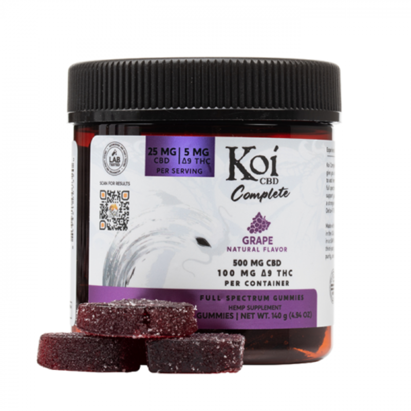 Koi CBD Complete Full Spectrum CBD Gummies 500mg