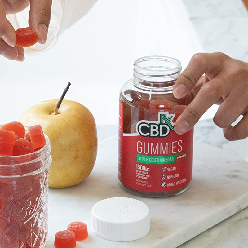 CBDfx CBD Gummies With Apple Cider Vinegar 1500mg