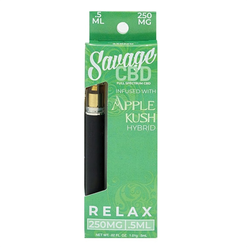 Savage CBD Disposable Vape Pen Kit 250mg