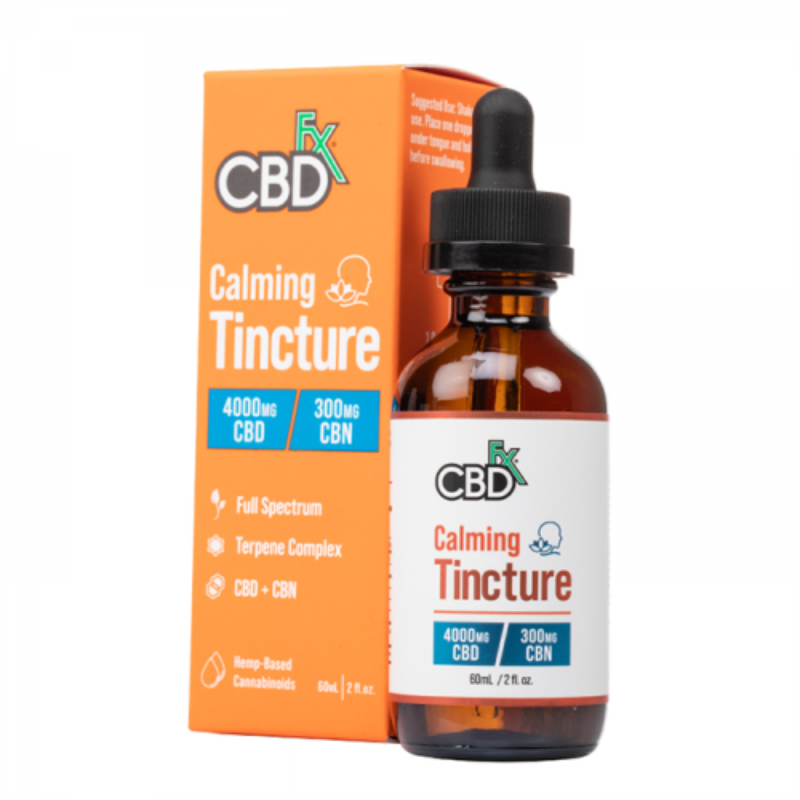 CBDfx CBD + CBN Oil Full Spectrum Calming Tincture