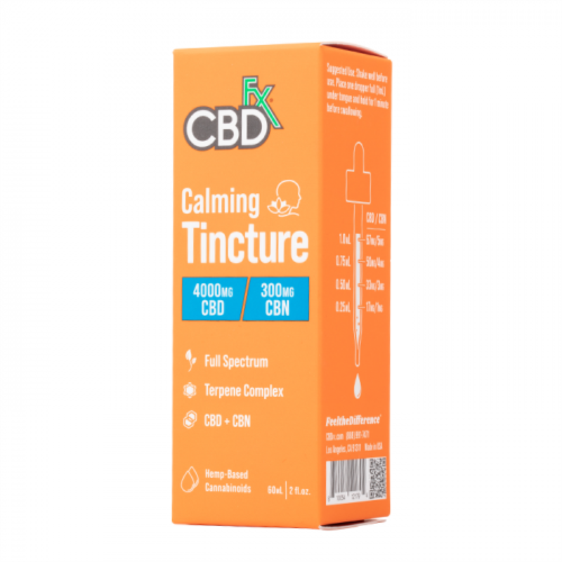 CBDfx CBD + CBN Oil Full Spectrum Calming Tincture