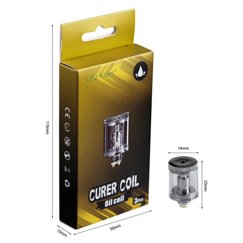 LTQ Vapor CURER Replacement Coils (3pcs/pack)