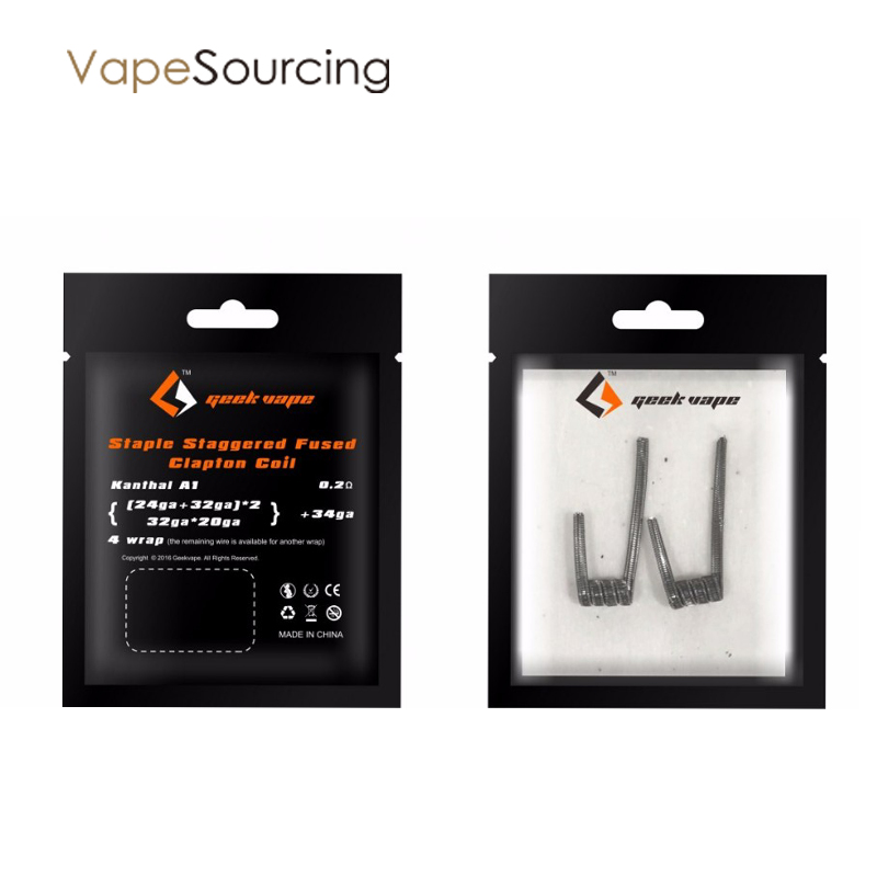 GeekVape Staple Staggered Fused Claption Coil