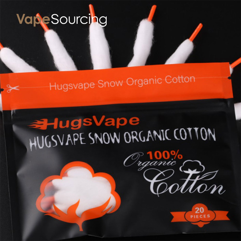 Hugsvape Snow Organic Cotton (20pcs/pack)