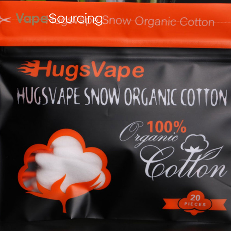 Hugsvape Snow Organic Cotton (20pcs/pack)