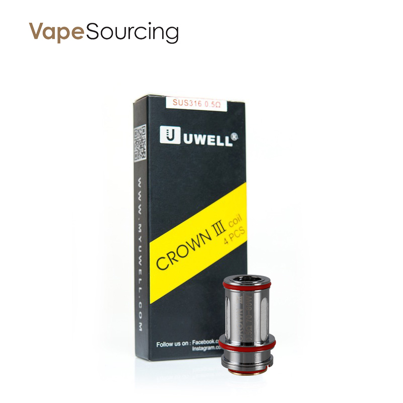 Uwell Crown 3 Replacement Coils (4pcs/Pack)