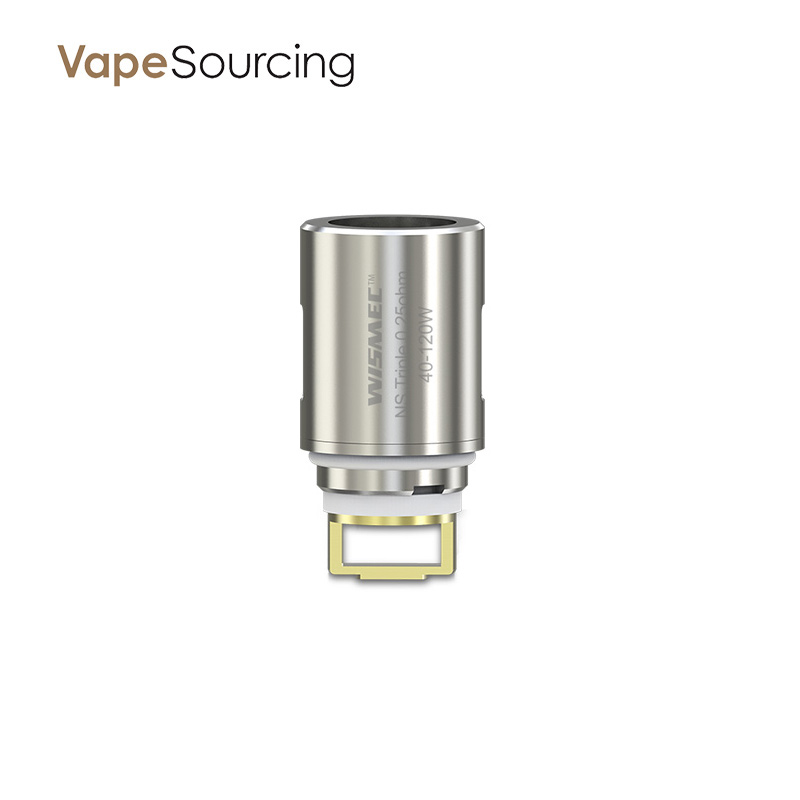 Wismec NS Triple 0.25ohm Head(5pcs) For Wismec Ela...