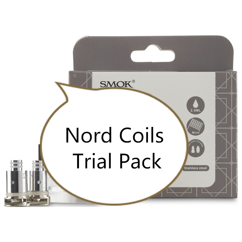 SMOK Nord Replacement Mesh/MTL Coil Heads Trial Pa...