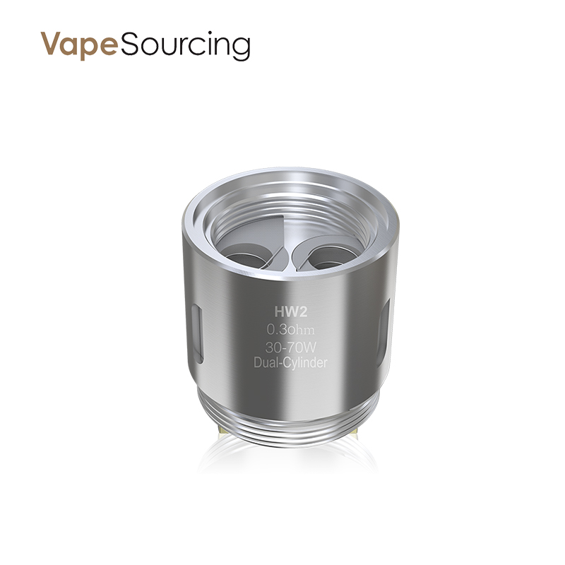 Eleaf HW2 Dual Cylinder 0.3ohm Coil Head (5pcs/pack)