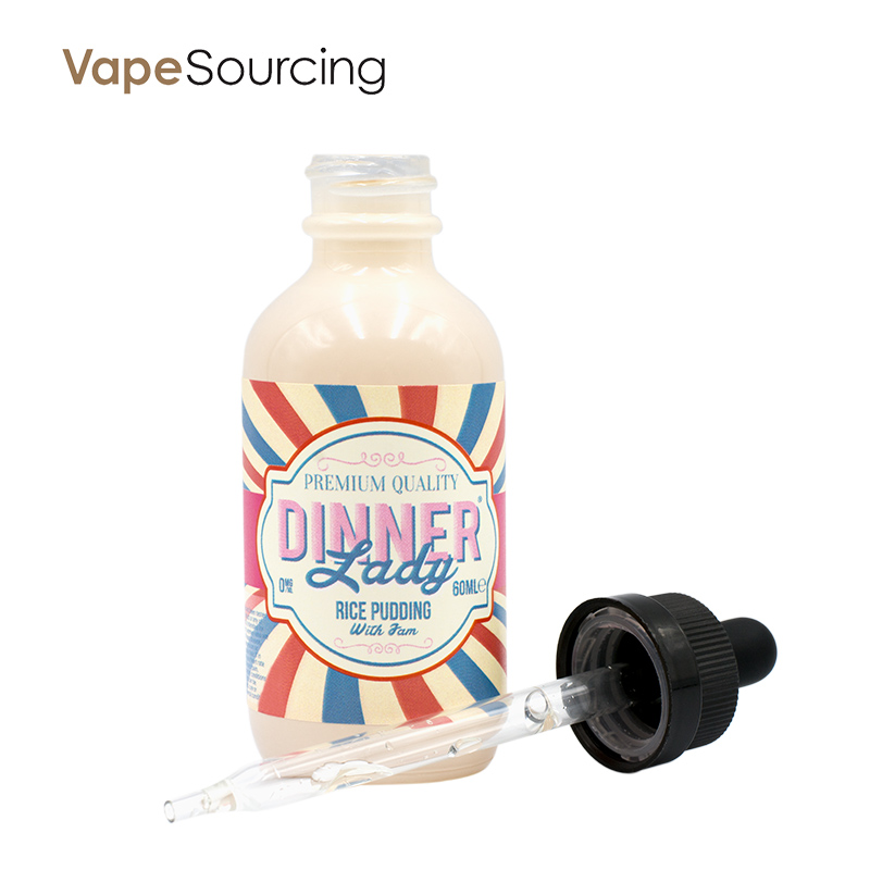 Dinner Lady Rice Pudding E-juice 60ml(U.S.A. Warehouse)