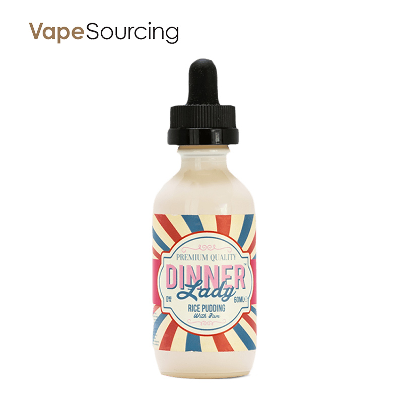 Dinner Lady Rice Pudding E-juice 60ml(U.S.A. Warehouse)