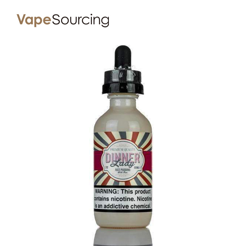 Dinner Lady Rice Pudding E-juice 60ml(U.S.A. Wareh...