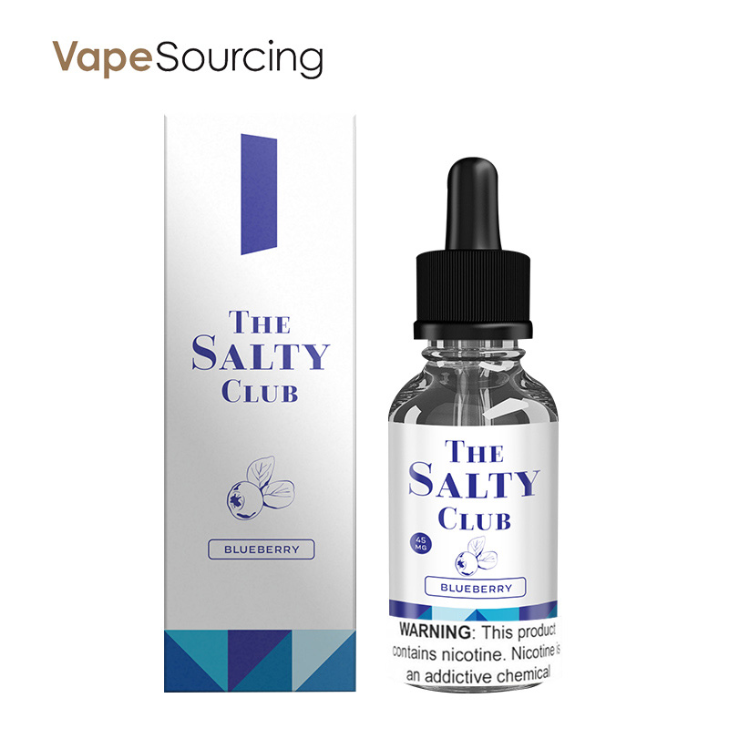 The Salty Club Blueberry E-juice 30ml (U.S.A. Warehouse)