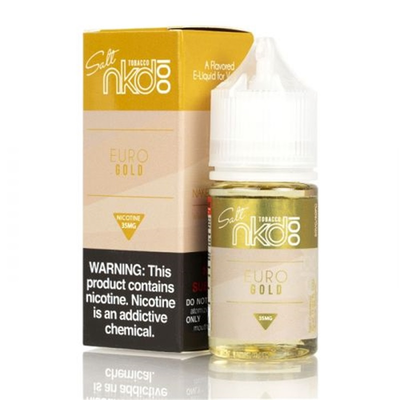 NKD 100 Salt Euro Gold E-juice 30ml