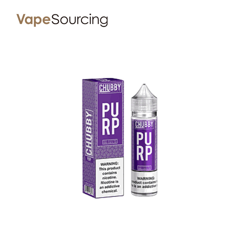 Chubby Bubble Vapes Bubble Purp E-Juice 60ml (U.S....