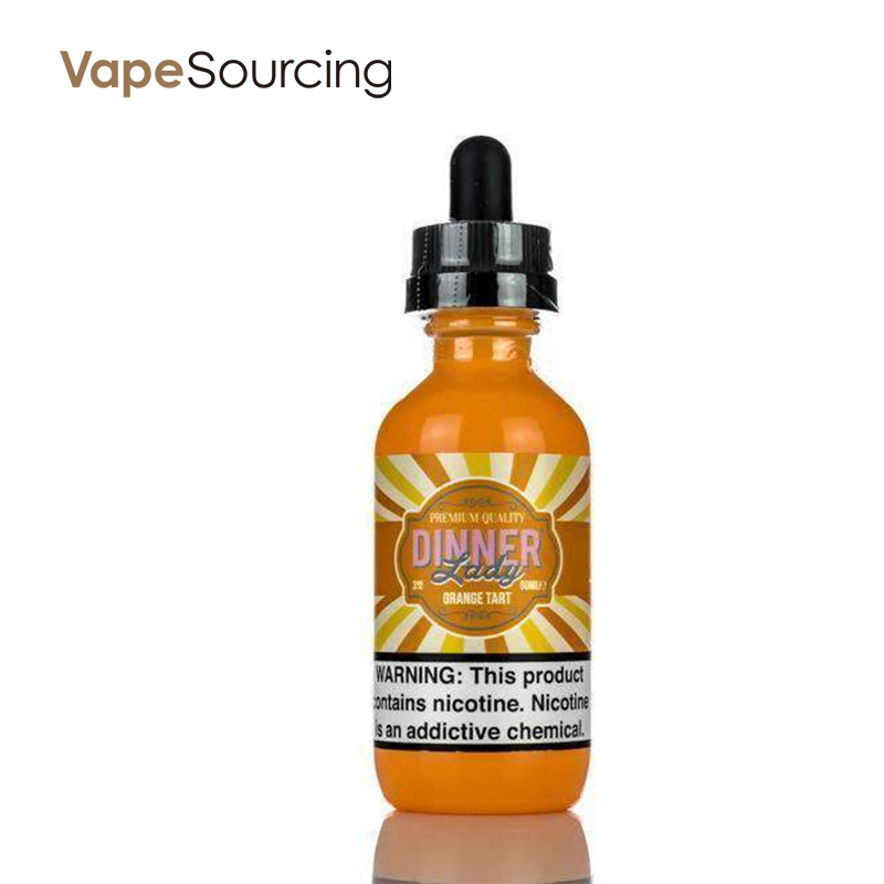 Dinner Lady Orange Tart E-juice 60ml(U.S.A. Warehouse)