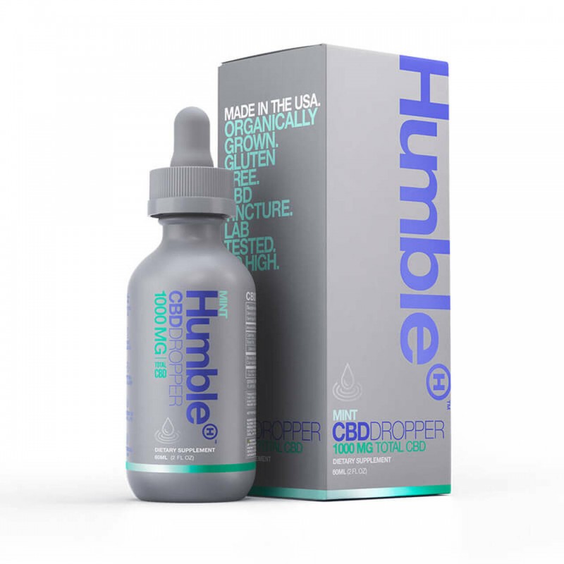 Humble CBD Mint CBD Dropper 60ml