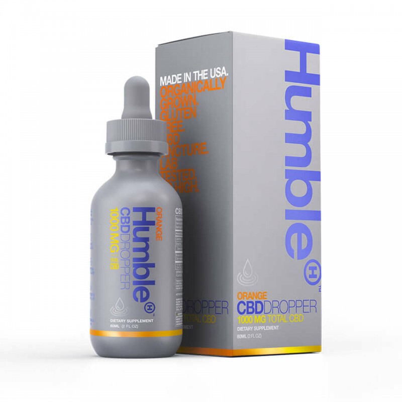 Humble CBD Orange CBD Dropper 60ml