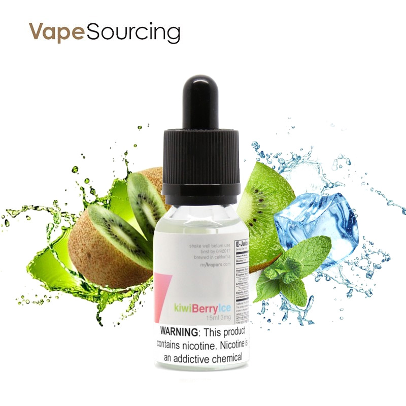 MyVapors E-Juice Kiwi Berry Ice (U.S.A. Warehouse)