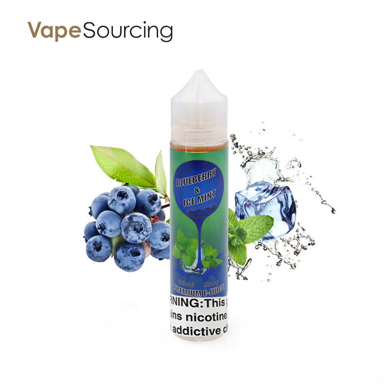 Marrow Vapors Blueberry and Ice Mint E-Juice 60ml