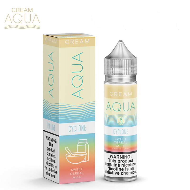 Aqua Cream Cyclone E-juice 60ml