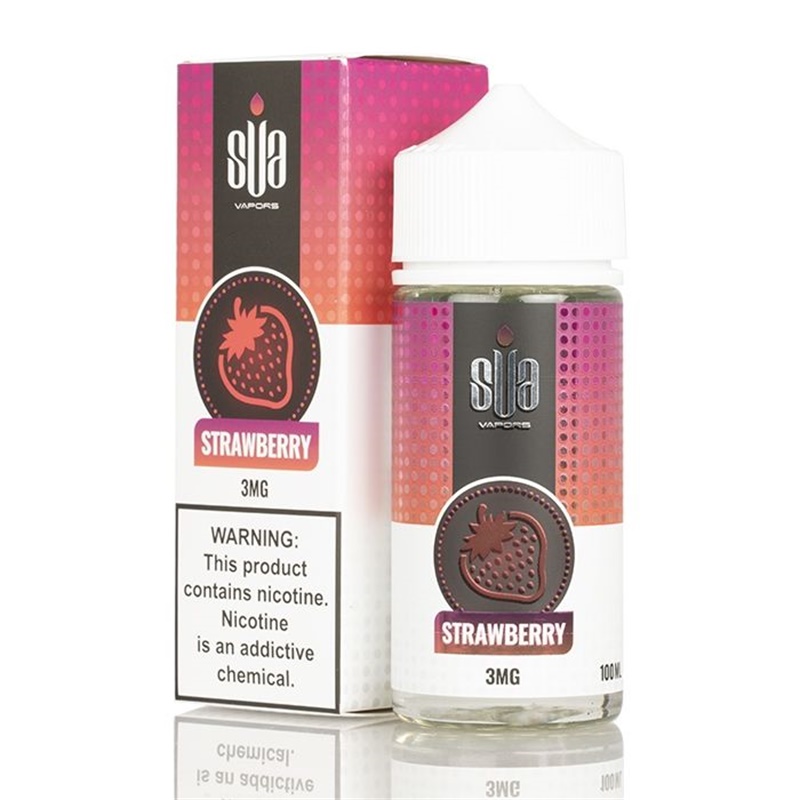 SUA Vapors Strawberry E-juice 100ML