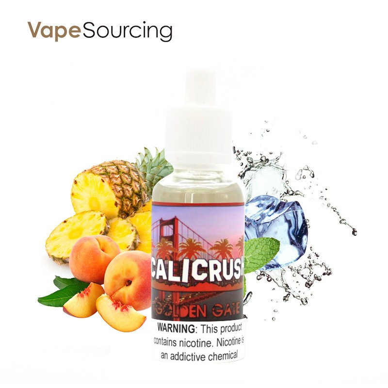 CaliCrush E-Juice - Golden Gate (30ml) (U.S.A. Warehouse)