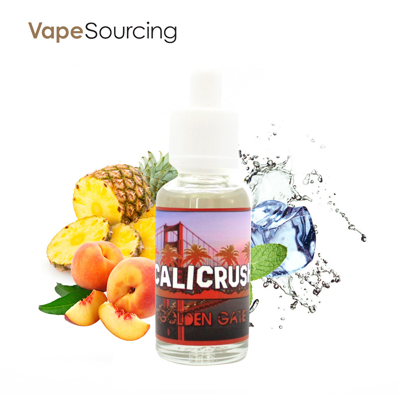 CaliCrush E-Juice - Golden Gate (30ml) (U.S.A. Warehouse)